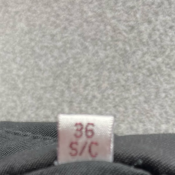 Vintage Tip Top Black Lined Trench Coat Size 36 - Picture 11 of 16